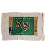 Y2K St Louis Rams Rally Towel 2000 NFL Kickoff Game vs SF 49ers Cotton G... - $8.62