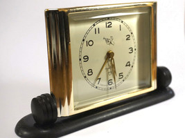PIONEER Alarm Clock - Vintage Retro Decor -  Beveled Glass Dial - Soviet USSR - £37.08 GBP