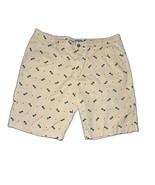 Hudson &amp; Barrow Mens Yellow Chino Pineapple Yacht Club Shorts 36 - $12.99 CAD