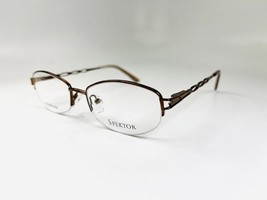 New SPEKTOR Eyewear SK-205 Brown Eyeglasses 52/17/135 - $24.70