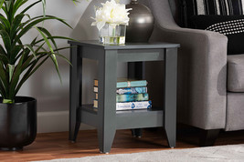Esther Gray Living Room End Table - $988.52 MXN