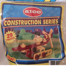 Vintage Atco Construction Series 29 Pieces 10541 New in Package  - £7.73 GBP