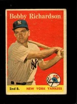 1958 Topps #101 Bobby Richardson Vg Yankees *NY8712 - £10.14 GBP