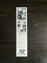 Vintage 1937 Gillette Razor Blades Original Ad 721 - $6.64