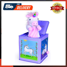 Unicorn Jack In The Box Toy - £35.33 GBP