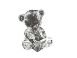 Waterford Irish Lead Crystal Clear Glass ABC Teddy Bear Figurine Paperwe... - $14.80