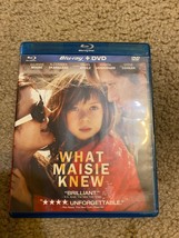 What Maisie Knew Blu-ray Dvd 2013 2-Disc Set Alexander Skarsgard Julianne Moore - £7.46 GBP