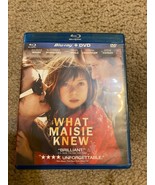 What Maisie Knew Blu-ray DVD 2013 2-Disc Set ALEXANDER SKARSGARD Juliann... - £7.57 GBP