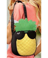 New Victoria&#39;s Secret &quot;PINK&quot; Pineapple Insulated Cooler Lunch Bag Tote - $361.94 MXN