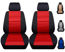 Front set car seat covers fits Ford Ranger 2019-2021   Choice of 17 colors - £63.38 GBP