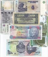 World Banknotes, Lot of 6, Mixed Collection, WBN-72 - $52.46