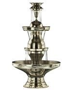 CHAMPAGNE FOUNTAIN 4 TIER CENTERPIECE MIMOSA BAR COCKTAIL FOUNTAIN BUFFE... - $2,967.03