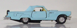 1956 Ford Thunderbird 5&quot; Diecast Robin Egg Blue A3 - $151.16 MXN