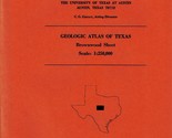 Geologic Atlas of Texas: Brownwood Sheet, Geologic Map - $12.89