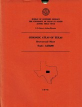 Geologic Atlas of Texas: Brownwood Sheet, Geologic Map - £10.08 GBP