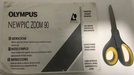 OLYMPUS NEWPIC ZOOM 90 35mm CAMERA INSTRUCTION MANUAL -OLYMPUS - $14.69