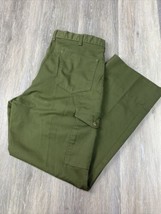 Boy Scouts of America 6 Pocket Cargo Pants  36 Waist 30 inseam , Hiking ... - £14.78 GBP