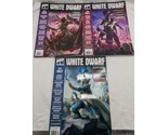 Lot Of (3) Games Workshop White Dwarf Magazines 459 461 463 - $37.41
