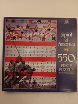 MB Puzzles Spirit Of America - Home Of The Brave 550 Piece Jigsaw Puzzle... - £23.52 GBP