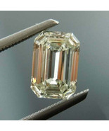2TCW Loose Moissanite Pair Yellow Emerald Brilliant Diamond Cut Best For... - £31.86 GBP