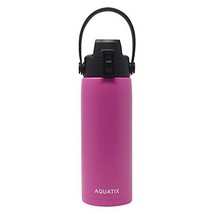New Aquatix (Pink, 21 Ounce) Pure Stainless Steel Double Wall Vacuum Ins... - $458.53 MXN