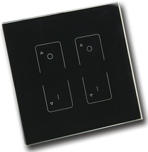 NEW Lunasea Lighting LLB-45RX-01-00 Dual Zone Capacitive Wireless RF LED Dimmer - £38.74 GBP