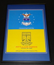 1968 Air Force vs Pitt Football Framed 10x14 Poster Official Repro - £38.78 GBP