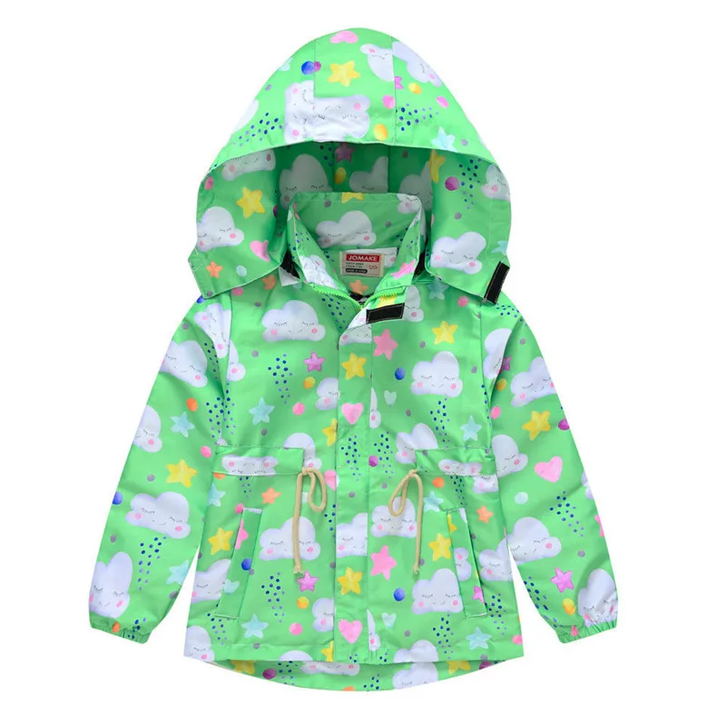 Child Girl ing Spring Windbreaker Autumn Jacket for Girls Trench Coat Zi... - £117.50 GBP