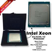 Intel Xeon E5-2630L V2 2.4GHz 6-Core LGA2011 Server Processor SR1AZ 2N8K3 - €43,15 EUR