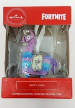 Hallmark Fortnite Christmas Tree Ornament Loot Llama Xmas Pinata Video Game - £6.44 GBP