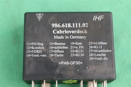 Porsche Boxster 986 Convertible Top Module Relay Cabrioverdeck 986.618.111.02 image 3