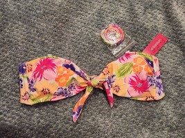 Xhilaration Bikini Top Multi-Colored Floral X-Large (12-14) - £7.84 GBP