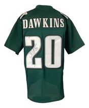 Brian Dawkins Philadelphia Firmado Verde Camiseta de Fútbol Bas ITP - £122.07 GBP
