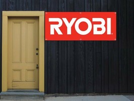 RYOBI  power tools Vinyl Banner 2&#39;x5&#39; 13 OZ. Garage or any event  Ready ... - £27.14 GBP