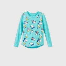 GIRLS MICKEY and Minnie  MOUSE and Friends LONG SLEEVE T-SHIRT 6-6X or 1... - £8.30 GBP