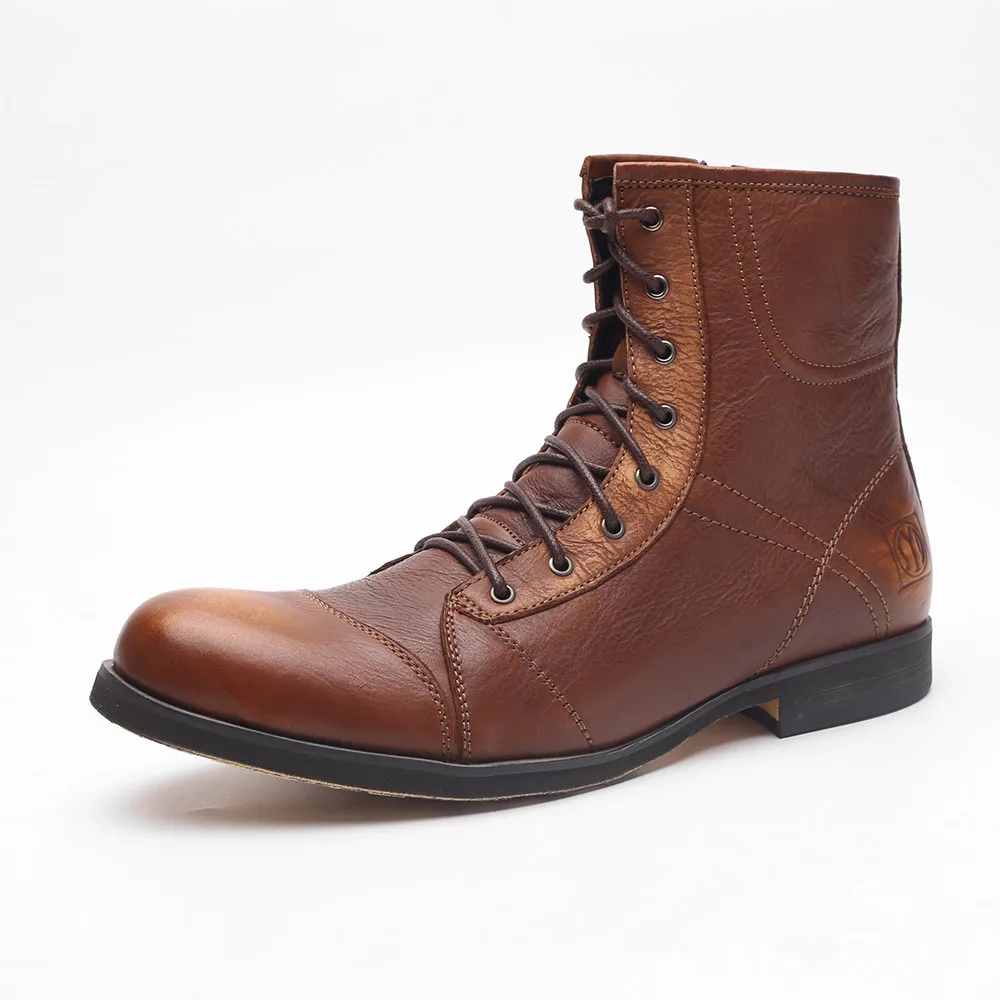 Men Boots boy Boots Men Shoes Plus Size Botas Sapato Masculino Hombre Le... - £115.96 GBP