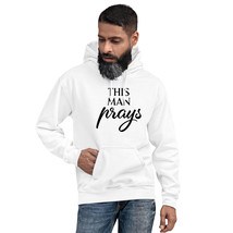 Men's 'This Man Prays' Heavy Blend Hoodie by RFW –Crew Neck Sweatshirt - $60.99+