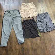 Mixed Lot Of 4 Boys Shorts Pant 14-16 L/XL Multicolor Casual Cargo Athletic - $16.99