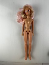 Vtg 1985 Hasbro Gem and the Holograms Doll Blonde and Pink Hair Play or OOAK - $7.38