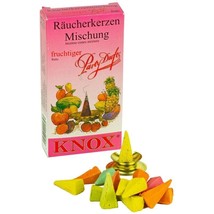 Knox Of Germany Incense Cones Fruit Mix Summer Scent 24pc. Free Shipping - £7.36 GBP