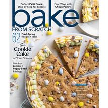 Bake From Scratch Magazine March April 2024 the Cookie Cake + 62 Spring Recipes - £5.42 GBP