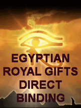 Haunted Egyptian Gifts Of Royal Powers Direct Binding Work Higher Magick - £52.37 GBP