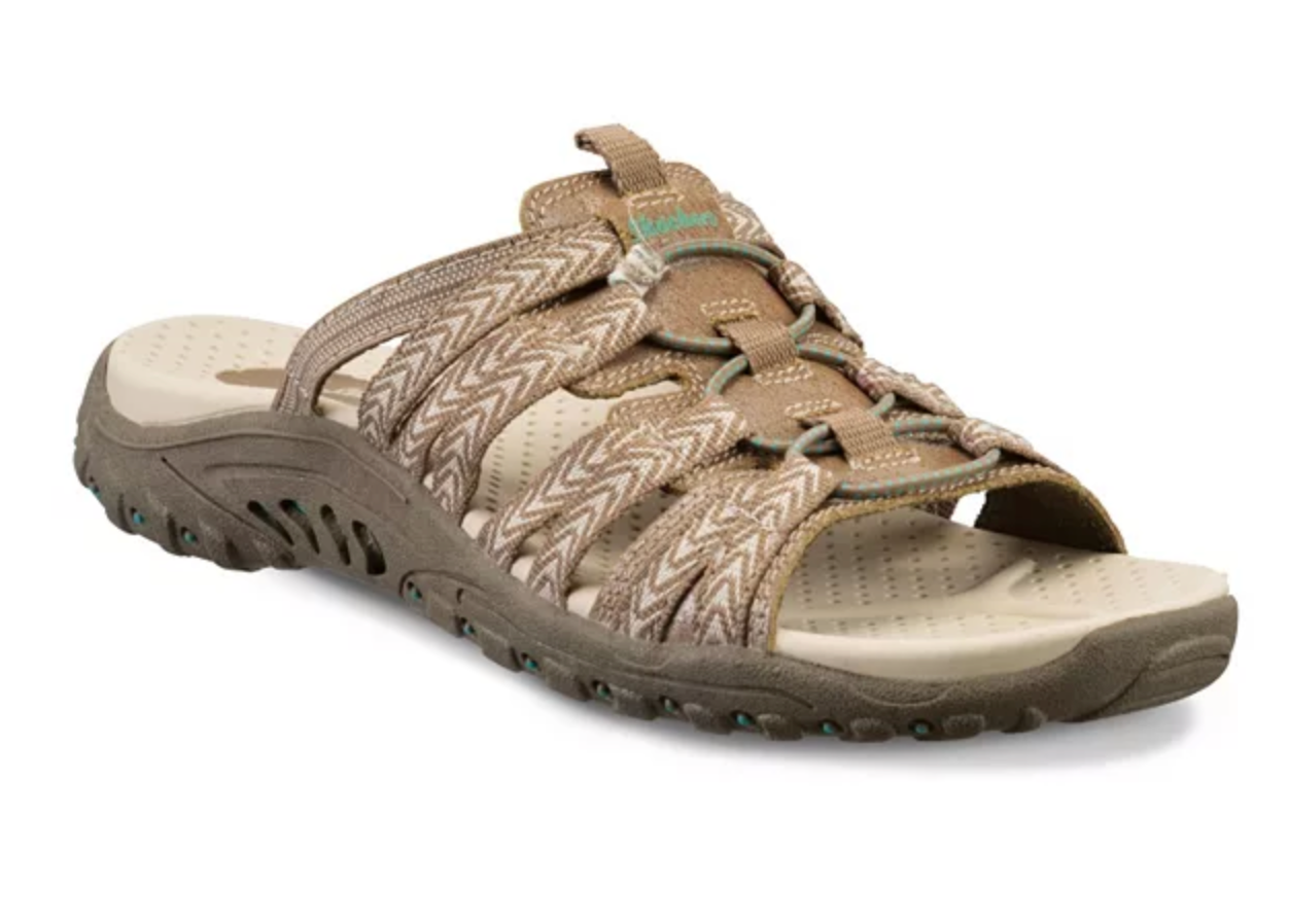 Primary image for Skechers Women's Outdoor Reggae Repetition Casual Shoe Sandal 40873 Taupe Size 6