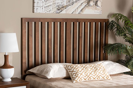 Toveli Ash Walnut Full Size Headboard - $1,273.06 MXN