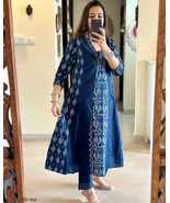 Indian Designer Salwar Kameez, Readymade Party/Ethnic Cotton kurti gift ... - $135.51 CAD