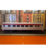 MTH RAILKING USED MODIFIED Plastic Passenger Coach Car  Silver   NO LIGHTS  HOLE - $21.00