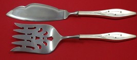 Star by Reed and Barton Sterling Silver Fish Serving Set 2 Piece Custom Made - £105.00 GBP