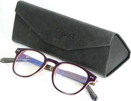 Wood Fellas Bogenhausen 10936 Walnut Brown 599 Plum /ROSE Pink Glasses 47-21-145 - £101.75 GBP