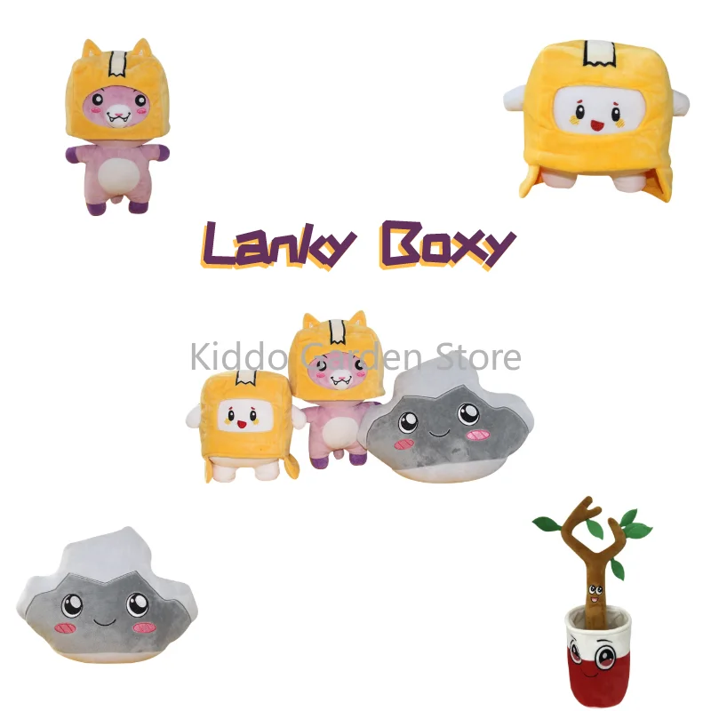 Play Lankybox Plush Play Glow In The Dark Elf Ghosty Canny Plushie Baby Boxy/Fox - £31.96 GBP
