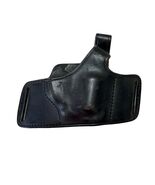 Vintage Don Hume H717 Leather OWB Holster Size 3 Black Right Hand - $30.60